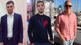 Александр Логинов, Мартен Фуркад, Йоханнес Бе.