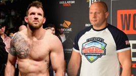 Райан Бейдер и Федор Емельяненко.