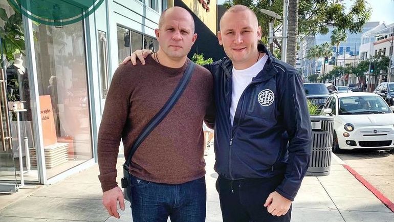 Федор Емельяненко и Никита Лушников. Фото instagram.com Федор Емельяненко и Никита Лушников. Фото instagram.com