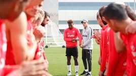 Тренировка "Спартака".