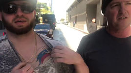 Фанаты Емельяненко из США. Вот это татуировка!  