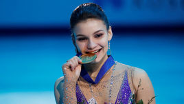 25 января. Минск. Софья Самодурова - чемпионка Европы.