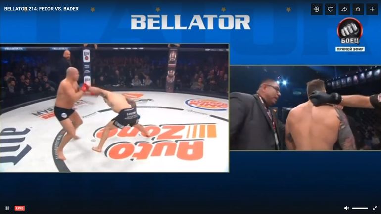 Бой Емельяненко - Бейдер. Бой Емельяненко - Бейдер.