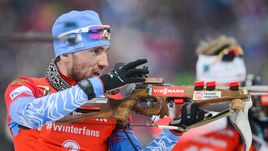 Фийон Майе выиграл масс-старт в Антерсельве, Гараничев - седьмой