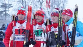 27 января. Ульрисехамн. Вторая сборная России взяла золото в эстафете на Кубке мира.