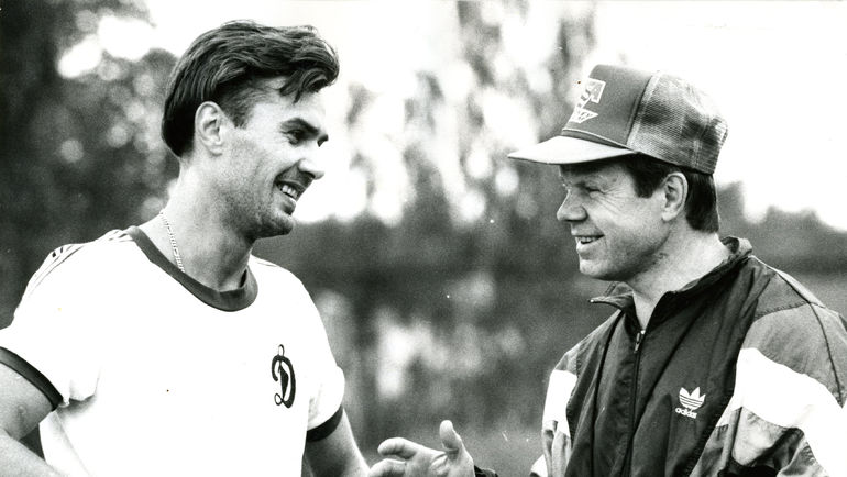 1992 год. Михаил Шталенков и Петр Воробьев. Фото Игорь Уткин 1992 год. Михаил Шталенков и Петр Воробьев. Фото Игорь Уткин