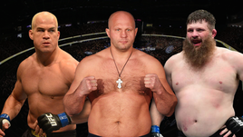 Тито Ортиз, Федор Емельяненко и Рой Нельсон.