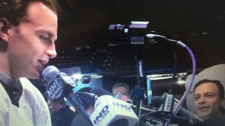 Патрик Кейн на Матче звезд НХЛ. Патрик Кейн на Матче звезд НХЛ.