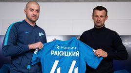 Ярослав Ракицкий и Сергей Семак.