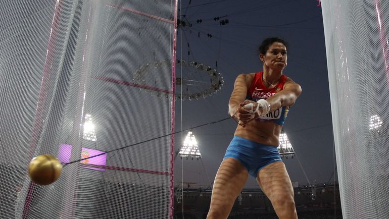 Татьяна Лысенко. Фото AFP Татьяна Лысенко. Фото AFP