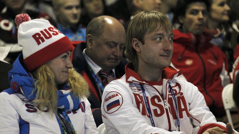Яна Рудковская и Евгений Плющенко на Олимпийских играх в Ванкувере-2010. Фото REUTERS Яна Рудковская и Евгений Плющенко на Олимпийских играх в Ванкувере-2010. Фото REUTERS