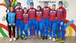 10 февраля. Сараево. Сборная России прибыла на Европейский юношеский зимний олимпийский фестиваль.