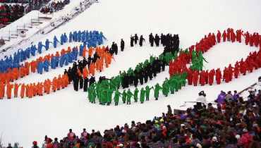 1994 год. Лиллехаммер. Открытие Олимпийских игр.