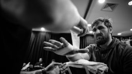 Виталий Минаков перед боем с Чейком Конго.