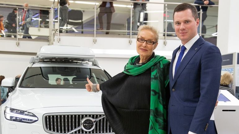 Ольга Свиблова и Антон Свекольников. Ольга Свиблова и Антон Свекольников.