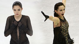 Медведева и Туктамышева на Кубке России. Видео.