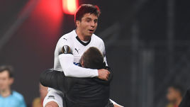 21 февраля. Леверкузен. "Байер" – "Краснодар" – 1:1. Магомед-Шапи Сулейманов.