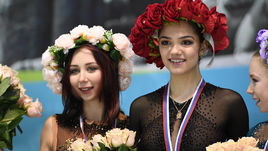 22 февраля. Великий Новгород. Елизавета Туктамышева и Евгения Медведева.