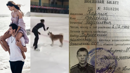 Лавстори от Малкина и Кастеровой, Загитова учит собаку на льду, военнослужащий Карпин