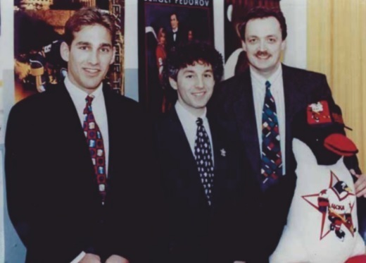 Рид Ноппонен, Стивен Уоршоу и Виктор Гусев (слева направо). Рид Ноппонен, Стивен Уоршоу и Виктор Гусев (слева направо).