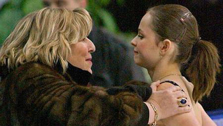 2002 год. Татьяна Тарасова и Саша Коэн. 2002 год. Татьяна Тарасова и Саша Коэн.