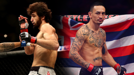 Забит Магомедшарипов и Макс Холлоуэй.