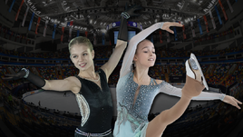 Александра Трусова и Анна Щербакова.