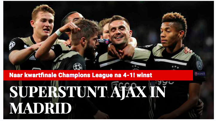 De Telegraaf. De Telegraaf.