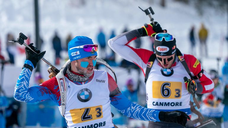 Основные надежды на чемпионате мира связаны с лидерами сборной России Александром Логиновым (слева) и Екатериной Юрловой-Перхт. Фото AFP Основные надежды на чемпионате мира связаны с лидерами сборной России Александром Логиновым (слева) и Екатериной Юрловой-Перхт. Фото AFP