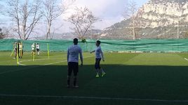 Александр Головина на тренировке "Монако".