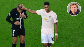 6 марта. Париж. "ПСЖ" - "Манчестер Юнайтед" - 1:3. Кильян Мбаппе и Маркус Рэшфорд.