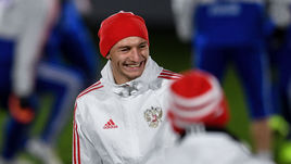 12 ноября 2018 года. Федор Чалов на сборе национальной команды.