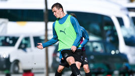 Нападающий "Краснодара" Иван Игнатьев.