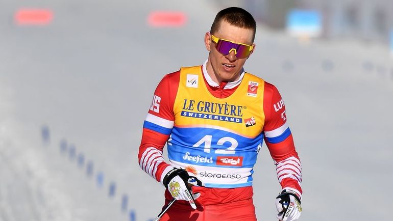 Александр Большунов. Фото AFP Александр Большунов. Фото AFP