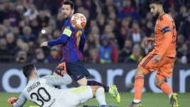 13 марта. Барселона. "Барселона" - "Лион" - 5:1. Лионель Месси: два гола, две передачи и выход в четвертьфинал.