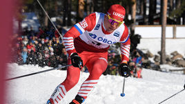 16 марта. Фалун. Александр Большунов.