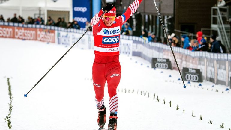 17 марта. Фалун. Александр Большунов. Фото AFP 17 марта. Фалун. Александр Большунов. Фото AFP