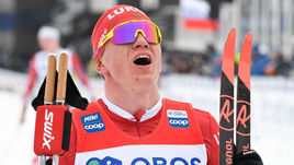 Александр Большунов.