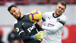 17 марта. Москва. "Локомотив" - "Краснодар" - 1:0. Гости так и не смогли забить в ворота Гильерме.