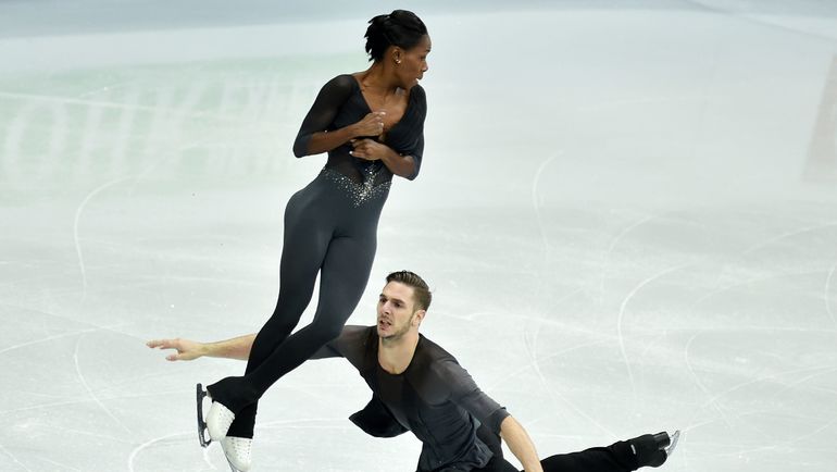 Ванесса Джеймс и Морган Сипре. Фото AFP Ванесса Джеймс и Морган Сипре. Фото AFP