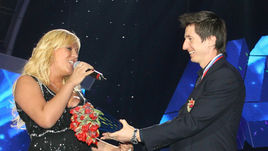 2007 год. Юлия Началова и Евгений Алдонин.