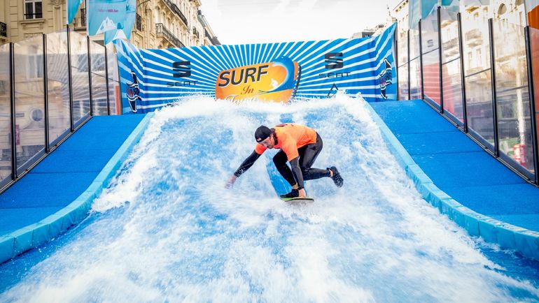 Существуют тренажеры, создающие имитацию волн океана. Фото REUTERS Существуют тренажеры, создающие имитацию волн океана. Фото REUTERS