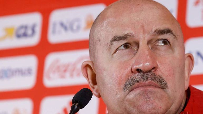 20 марта. Брюссель. Станислав Черчесов. Фото AFP 20 марта. Брюссель. Станислав Черчесов. Фото AFP