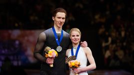 21 марта. Сайтама. Владимир Морозов Евгения Тарасова заняли второе место на чемпионате мира.