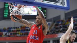 21 марта. Москва. ЦСКА – "Фенербахче" – 70:68. В атаке Уилл Клайберн.