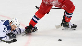 21 марта. Москва. ЦСКА - "Динамо" - 3:2. Бело-голубые уступили в серии 1-4 и вылетели из Кубка Гагарина.