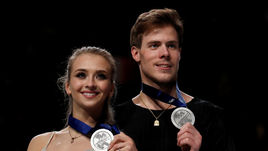 23 марта. Сайтама. Виктория Синицина и Никита Кацалапов.