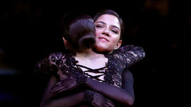 22 марта. Сайтама. Алина Загитова и Евгения Медведева.