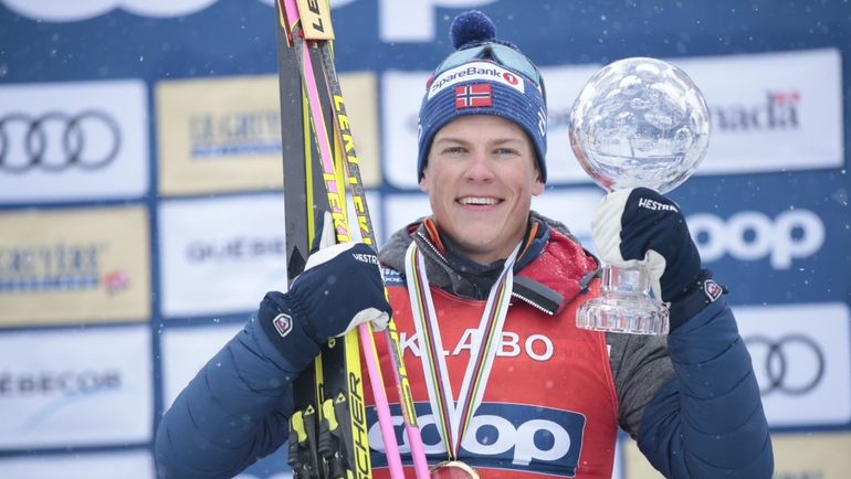Йоханесс Клебо. Фото Твиттер FIS Йоханесс Клебо. Фото Твиттер FIS