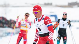 Александр Большунов.